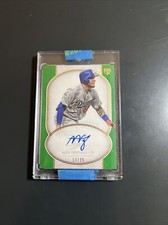 2018 Topps Alex Verdugo Green Rookie Auto RC Definitive Collection /25