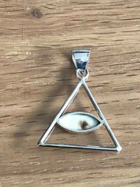 Pendentif Oeil De Sainte Lucie – Argent 925 Poinçonné – POSLB3REF02 – Neuf