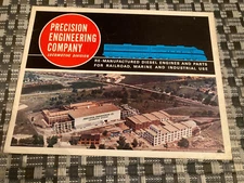 Precision Engineering Company Locomotive Division Diesel Engines & Parts