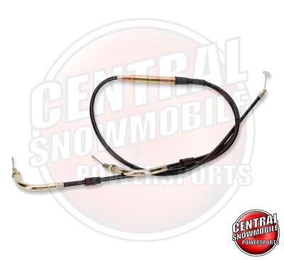 Throttle Cable Mikuni VM40 To VM44  Dual Carbs 37'' 42'' Right Angle End Universal