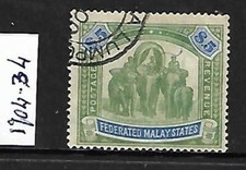 1  1902-10  Malaya stamps REDUCED used/CTO ? ($5.00 Fed: Malay )($24.99 Bargain)