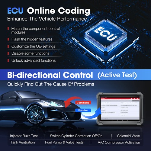 2025 LAUNCH X431 PRO3S V+ ELITE OBD2 Scanner Diagnostic Tool J2534 Pro.gramming - Picture 3 of 14