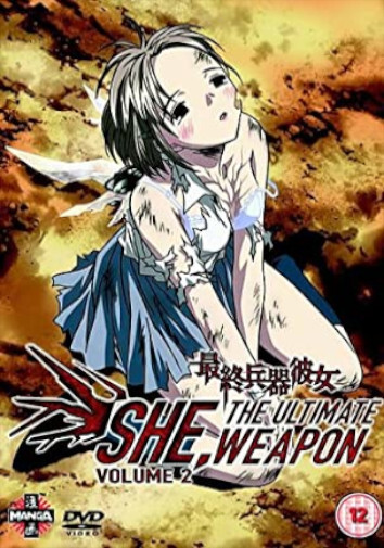 She, The Ultimate Weapon Volume 2 Manga (2 x DVDs, 2006) NEW SEALED PAL