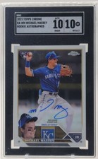 MICHAEL MASSEY 2023 TOPPS CHROME ROOKIE AUTOGRAPH 10 RC SGC 10 Q0187