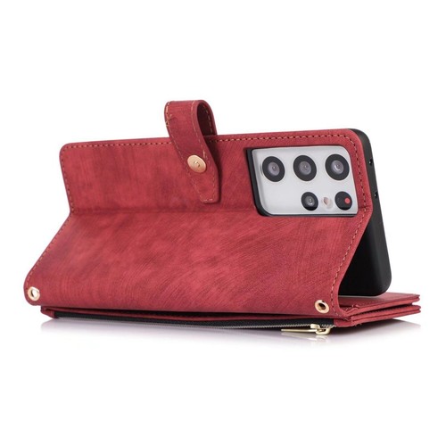 Zipper Wallet Case Flip Leather Cover For Samsung A05S A15 A35 A55 A14 A54 A13 - Picture 54 of 94