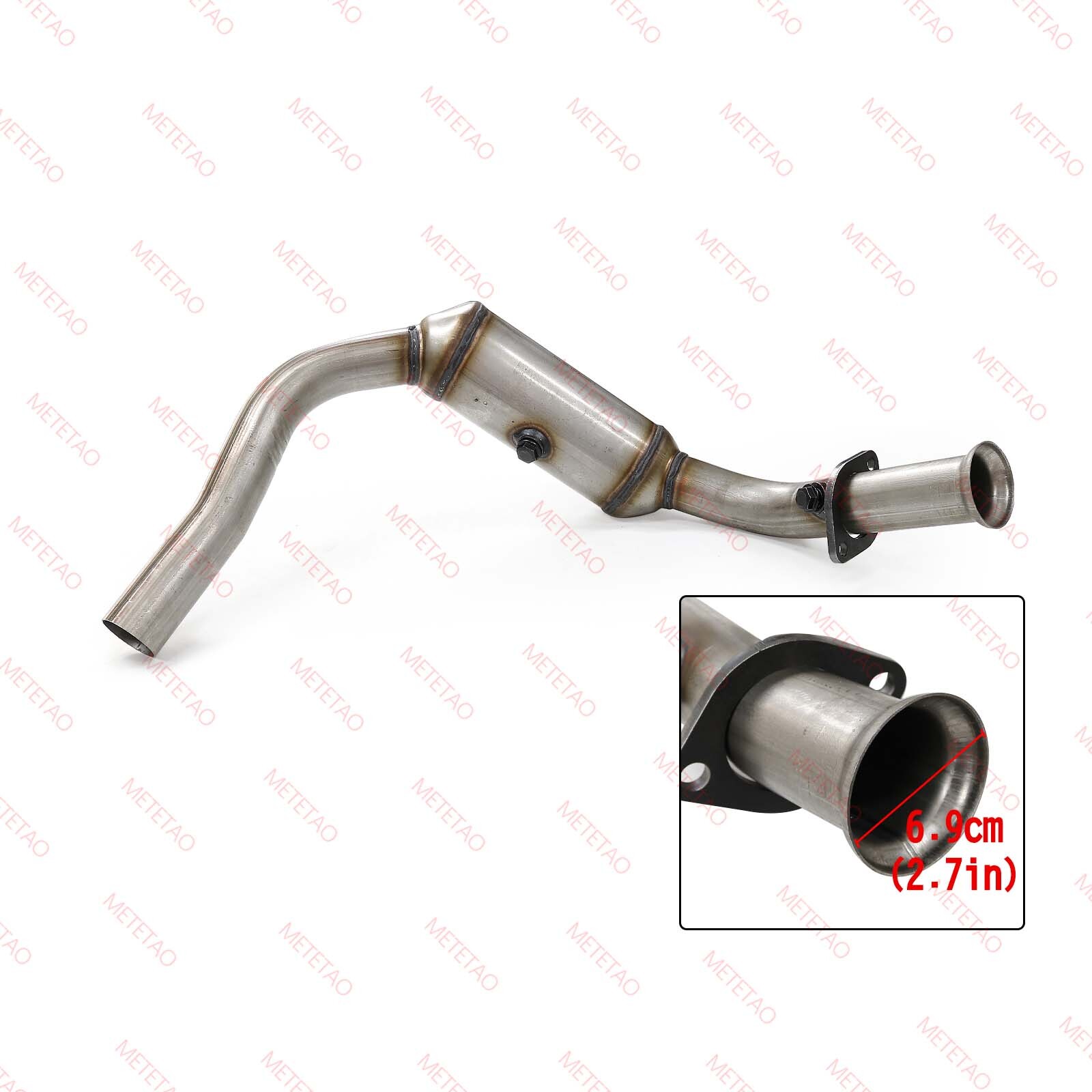 Y Pipe Catalytic Converters For Jeep Liberty 3.7L 2008 TO 2013