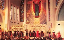 Chrome Postcard ~ Pope John Paul II in Philadelphia at Ukranian Cathedral - 1979