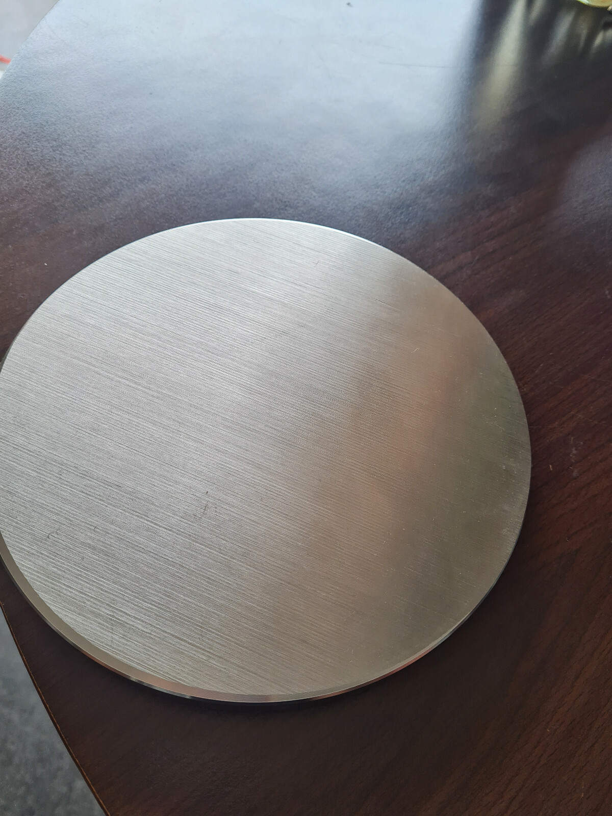 Edelstahl, V4A, 1.4404,316L, säurebeständig, Durchmesser 200 mm x 20 mm