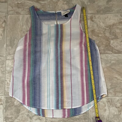 Women s Universal Thread Striped Top Small 