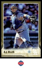 2015 Topps #429 A.J. Ellis Gold #/2015