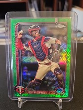 2025 Topps Chrome - Ryan Jeffers #65 Green Logofractor /99