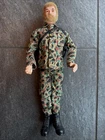 1970s G.I. Joe Land adventurer With Clothes And Boots . Red/blonde Hair