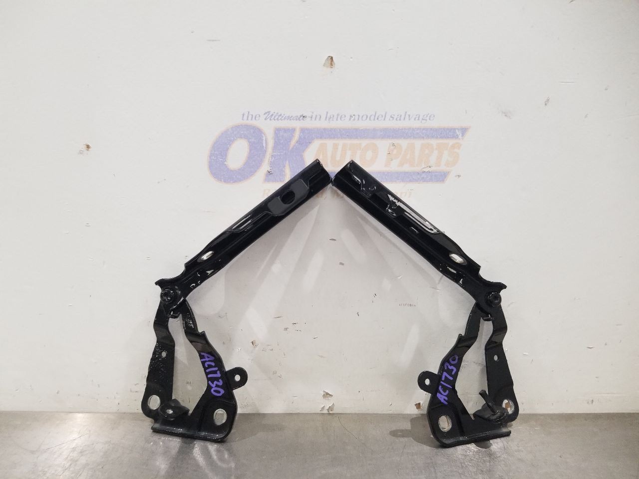 17 BENTLEY BENTAYGA HOOD HINGE SET PAIR 36A823301D 36A823302D