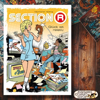 Section R 2 – Glück ist relativ – Raymond Reding – All Verlag – Sportcomic