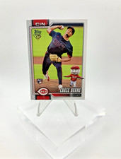 2026 Topps Series 1 CELEBRATION CHASE BURNS RC #312 HIDDEN MASCOT SSP Cin, Reds