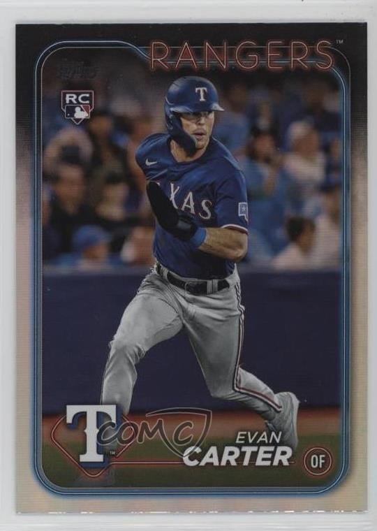 2024 Topps Series 1 Rainbow Foil Evan Carter #280 0g8o