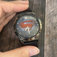 DC Comics Accutime SUPERMAN Man Of Steel Watch