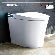 HOROW Bidet Smart Toilet 10" Rough-in,Instant Warm Water LED Digital Display