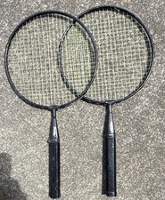 Franklin Badminton Racquet Set of 2 Racquets, Black