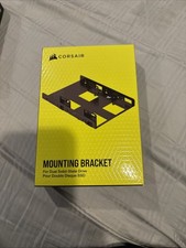 Corsair Dual SSD Mounting Bracket 3.5  Internal Drive Bay to 2.5" Black