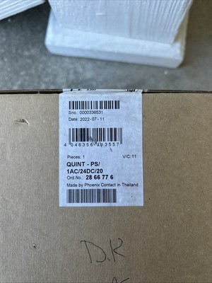 Phoenix Contact QUINT-PS Power Supply Unit 1AC/24DC/20V 2866776