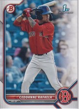 2022 Bowman #BP-61 Ceddanne Rafaela  Prospects Boston Red Sox