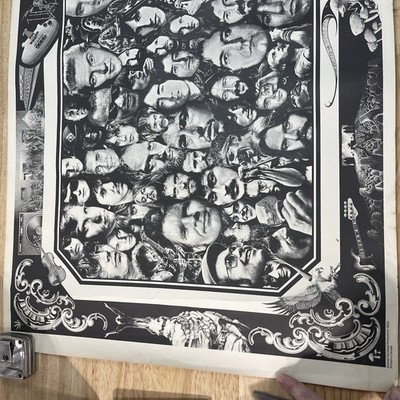1987 “The Jam” Poster Print By Michael Keirstead 20x40” Part I A