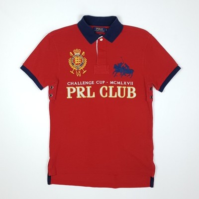 Polo Ralph Lauren Polo Shirt Small Red Big Pony Player Crest Rugby PRL Club