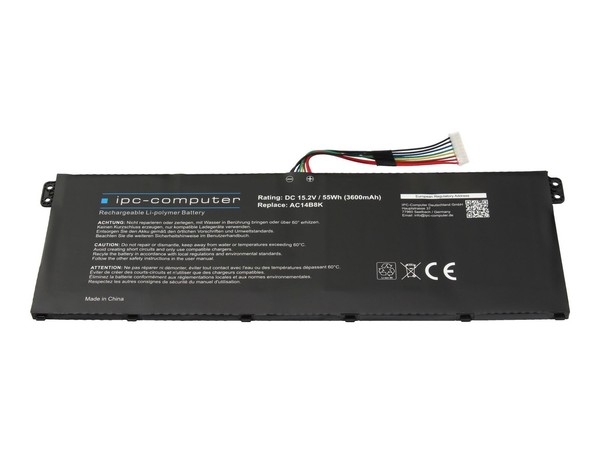 Akku FüR Acer Travelmate P2 (P276-M)-image