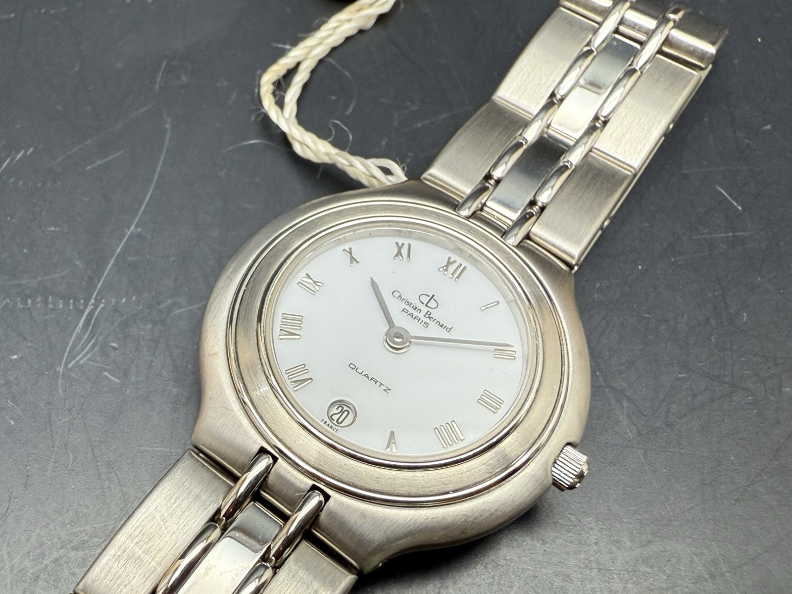 NOS Ladies SS Christian Bernard N3399 Dress Watch. | eBay