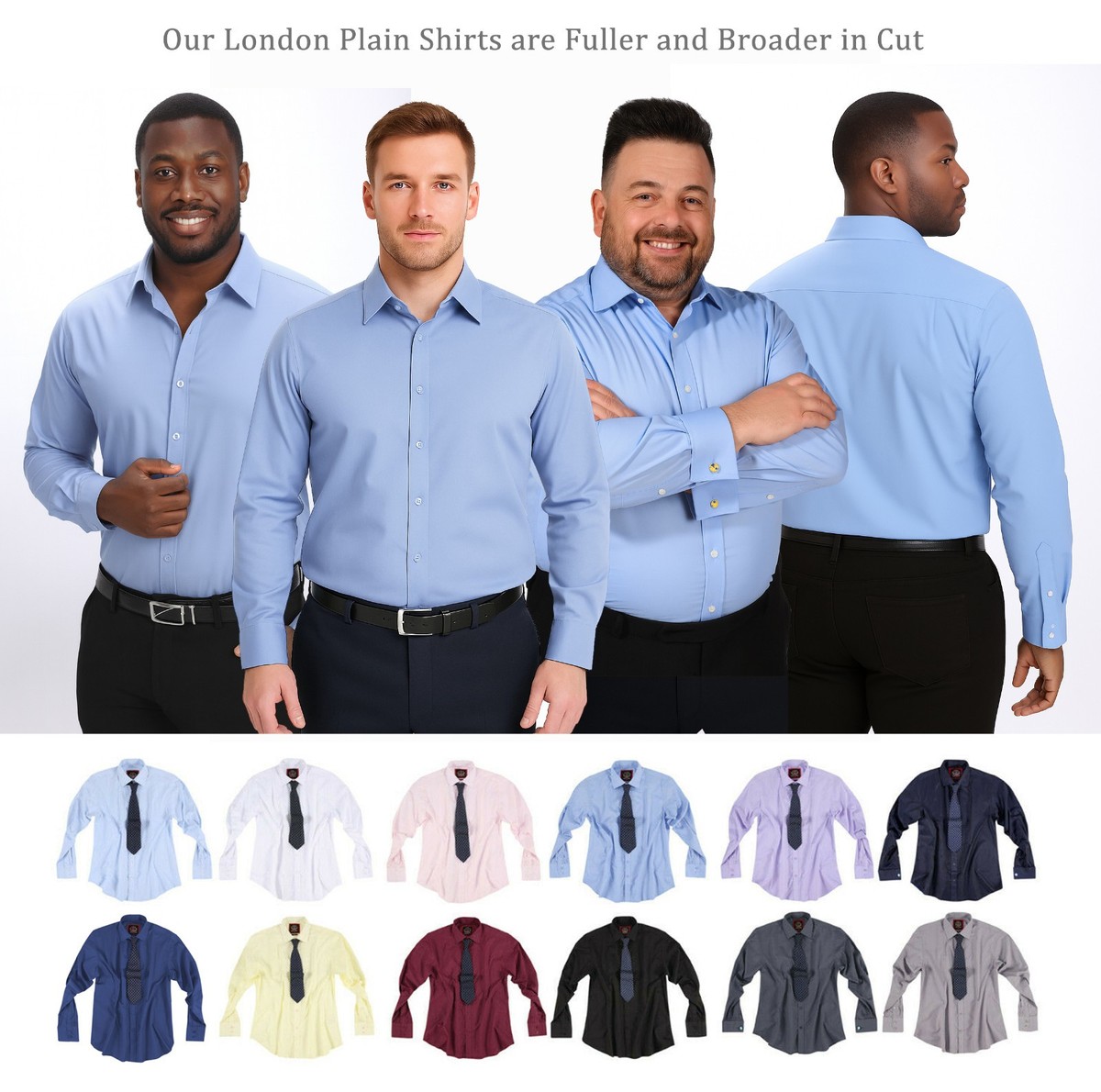 Mens Regular Fit Shirt,Formal Office Wedding Single Double Cuff