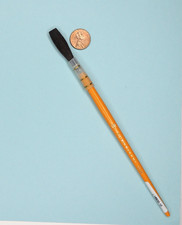 Gray Camel Mix Handled Quill Stroke Sign Pain...
