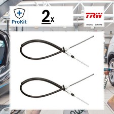 2x ORIGINAL® Lpr Seilzug, Feststellbremse für Opel ZAFIRA A Großraumlimousine