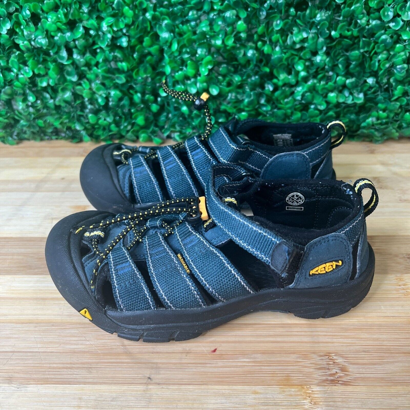 Keen Newport H2 scarpe acqua sandalo blu navy bambina o ragazzo taglia 2 Eu 34