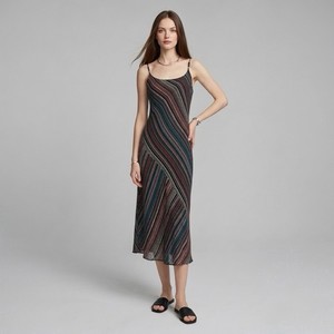 knee length dresses for ladies SILK LAUNDRY 90S SLIP DRESS main image 1