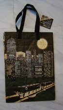 New Trader Joe's Nocturne Night View Reusable Mystery Bag Shopping Grocery