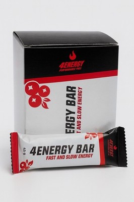 4ENERGY Bar Cranberry   10x45g Energy Riegel Fast & Slow Energy