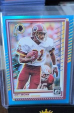  #187/349- 2025 Panini Donruss Optic - Art Monk #122 Aqua Prizm 