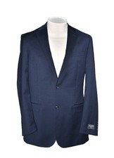 NEW Jos A Bank Sport Coat Blue Tailored Fit 40 XL NWT Navy Blazer Jacket Mens