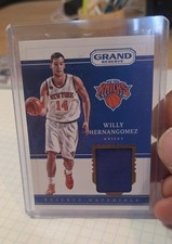 2016-17 Panini Grand Reserve - Reserve Materials Willy Hernangomez #66 /35 (MEM,