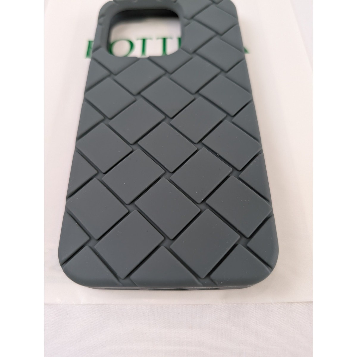 Bottega Veneta i Phone iPhone 14 pro Cover Case in Slate