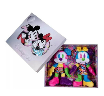 Disney Disney100 Mickey & Minnie Mouse Plüschtiere Set 2 Stück