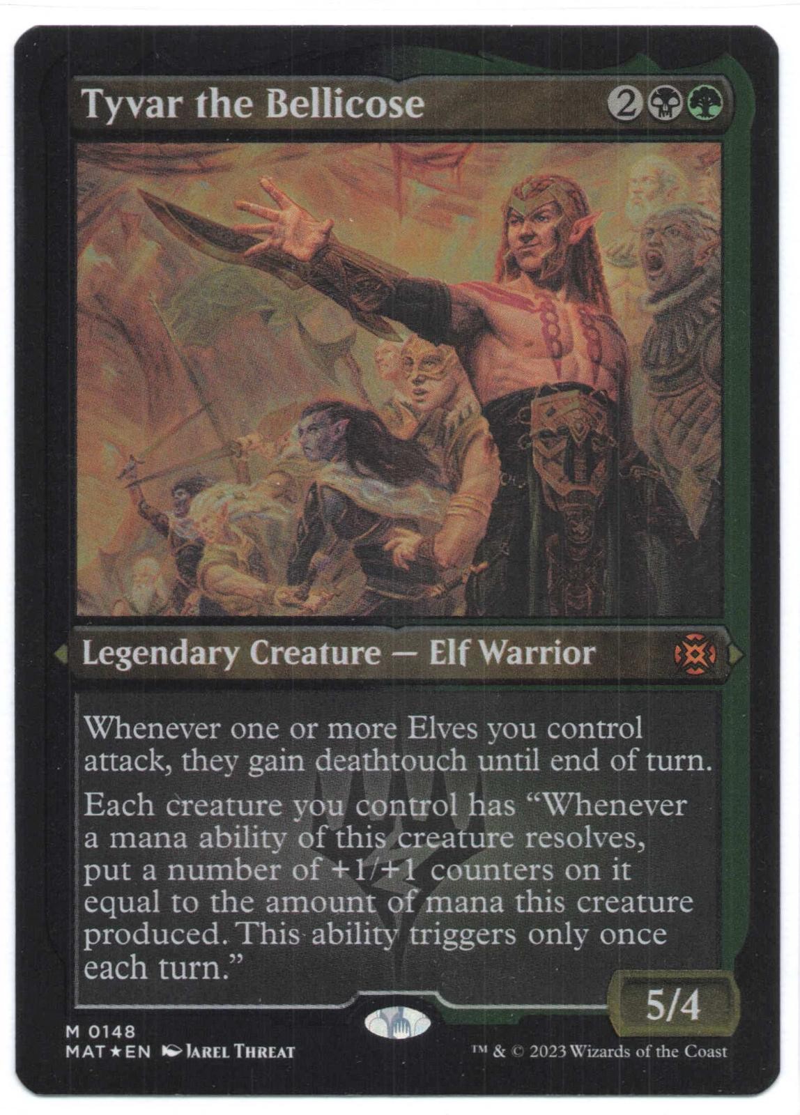Tyvar the Bellicose (Foil Etched) 148 March of the Machine: The Aftermath