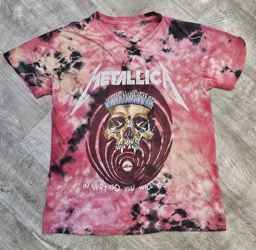 Metallica In Vertigo You Will Be Skull Grafik T-Shirt Unisex S Tie Dye Musik - Bild 1 von 6