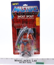 Snout Spout 12-Back Masters of the Universe MOTU 1985 Mattel Figure NEW SEALED