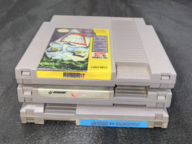 Batman: Return of the Joker, Shadow of the Ninja & Contra NES Games (Lot of 3)