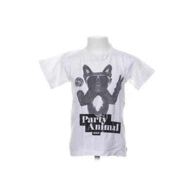 Look 54, T-shirt, Größe: 110, Weiß, Baumwolle, Print, Unisex (Kinder) #vGx