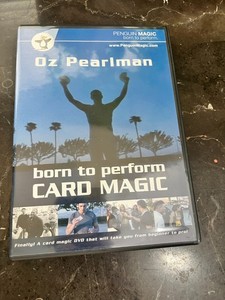 Born to Perform Card Magic by Oz Pearlman (DVD) Free Ship