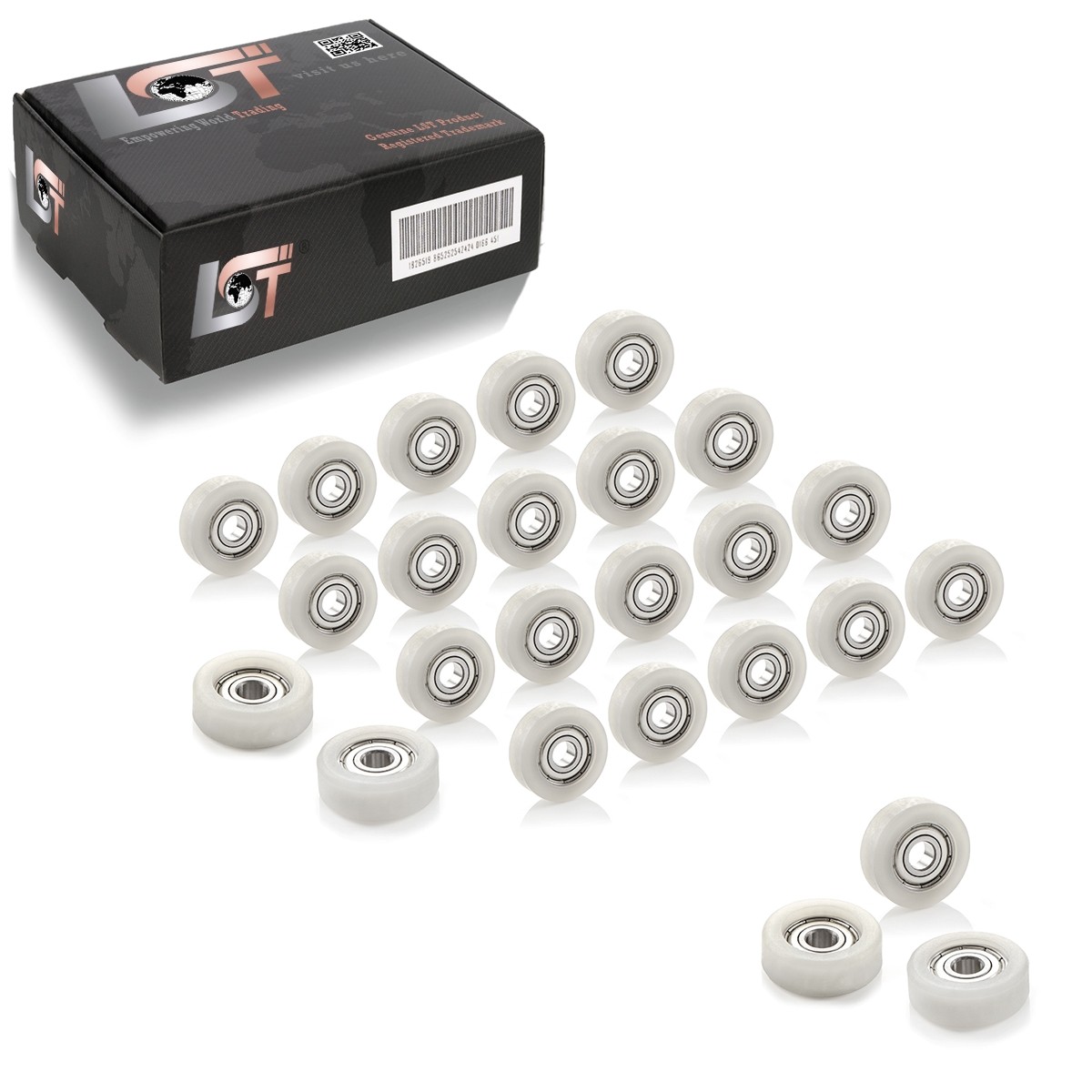 20x Sliding Door Rollers Guide Rollers Ball Bearings for VW TRANSPORTER T4 IV