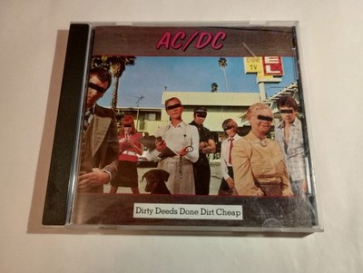 AC/DC - Dirty Deeds Done Dirt Cheap (CD, 1976, Hard Rock, Blues Rock, ATCO)